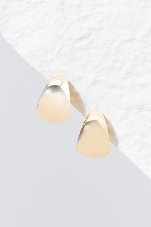 Courtney Puffy Hoop Earrings