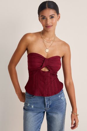 Natasha Strapless Sweetheart Top