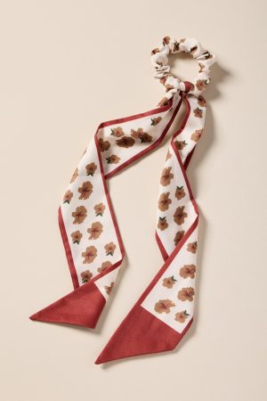 Shelley Floral Ponytail Scarf