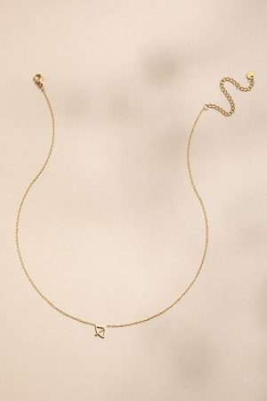 Sagittarius Stainless Steel Pendant Carded Necklace