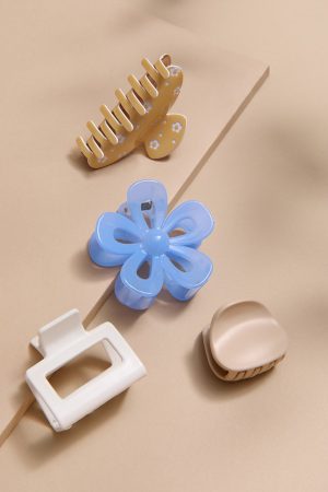 Mariana Mixed Hair Claw Set