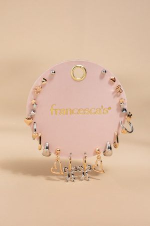 Drew Bows and Hearts Earring Pack