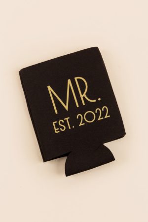 Mr. Est. 2022 Wine Bottle Sleeve