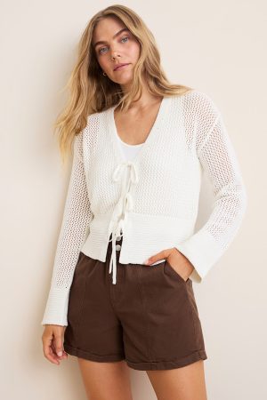 Ann High Rise Trouser Shorts