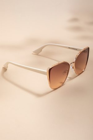 Gina Cat Eye Oversized Sunglasses