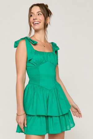 Carry Drop Waist Mini Dress