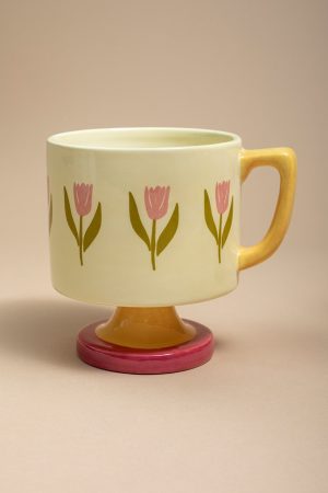 Ceramic Tulip Mug