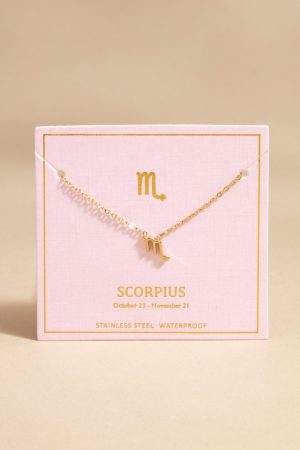 Scorpius Stainless Steel Necklace