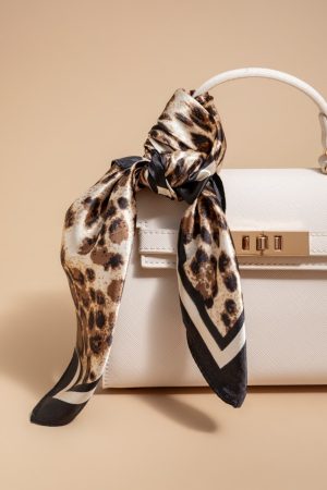 Sharon Leopard Print Scarf