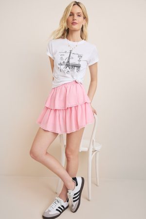 Sasha Tiered Flippy Skirt