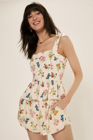 Shirley Fruit Print Shorts