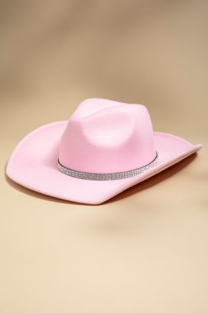 Cara Rhinestone Western Cowboy Hat