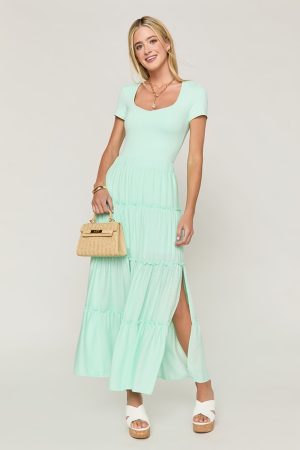 Ophelia Ruffle Tiered Maxi Skirt