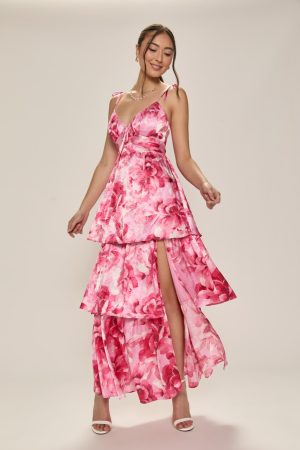 Robin Floral Tiered Maxi Dress