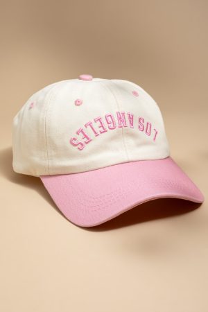 Upside Down LA Baseball Hat