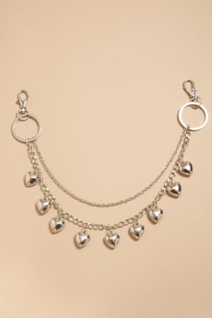 Norma Puffy Heart Bag Charm