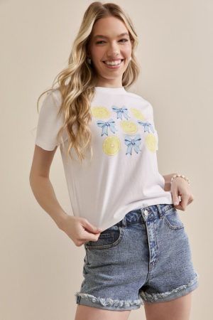 Kristen Cuffed Denim Shorts