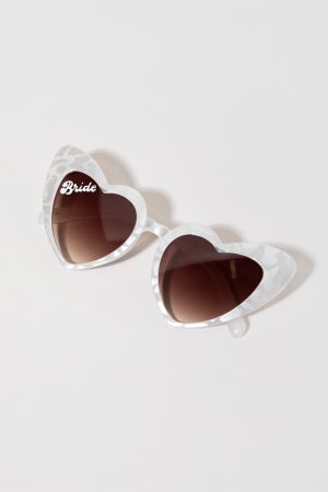 Leah Heart Shaped Sunglasses