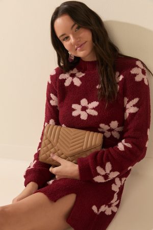 Kinsey Quilted Envelope Handbag