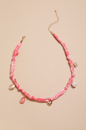 Tia Bandana Charm Necklace