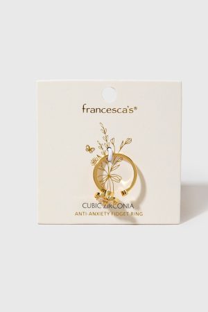 Adele Clover Fidget Ring