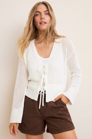 Mable Front Tie Cardigan