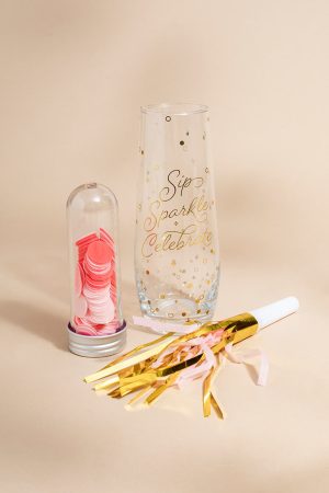 Sip Sparkle Celebrate Champagne Set