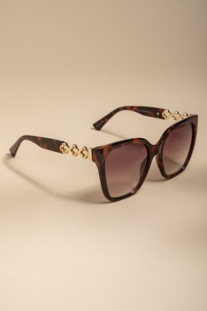 Anita Clover Temple Oversized Sunglasses