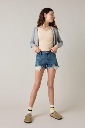 Hello Franki Rib-Knit Double Strap Cami for girls