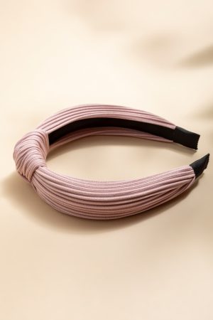 Nina Blush Top Knot Headband