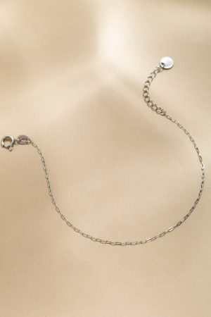 Natasha Paperclip Chain Stainless Steel Bracelet