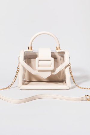 Margo Clear Top Handle Satchel