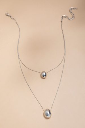 Stella Drop Pendant Layered Necklace
