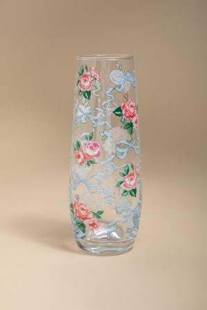 Bow Bouquet Champagne Glass