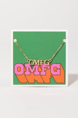 OMFG Pendant Necklace