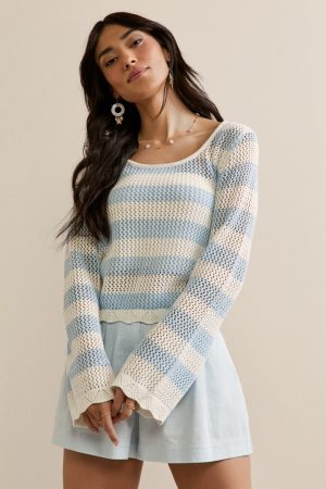 Mabel Striped Pullover Sweater
