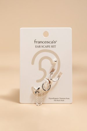 Claudette Ear Scape Earring Set